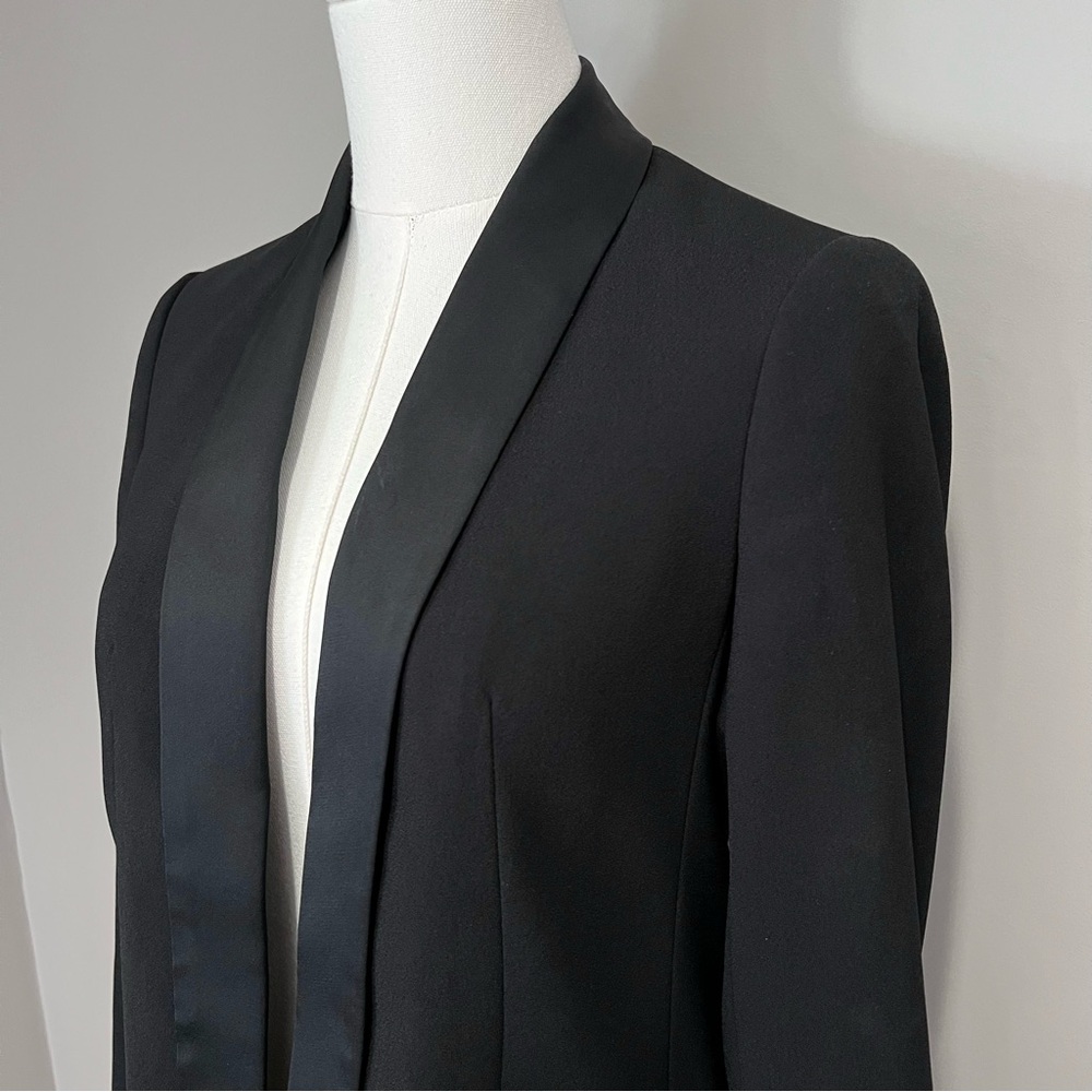 Express Tuxedo Boyfriend Blazer Size XS - Picture 3 of 11